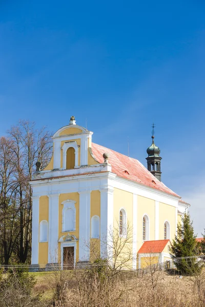 Saint Havel kerk in Tuhan, Tsjechië — Stockfoto