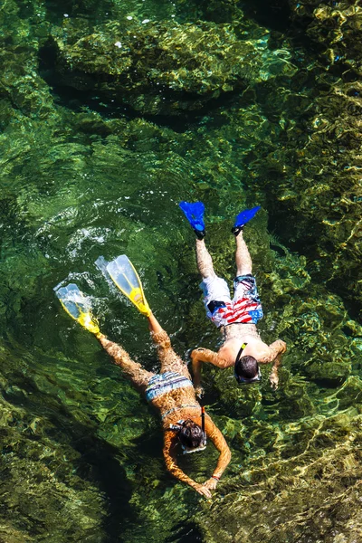 Snorkeling, Cap de Peyrefite, Languedoc-Roussillon — Stock Photo, Image