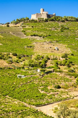 Saint Elme kale, Languedoc-Roussillon, Fransa