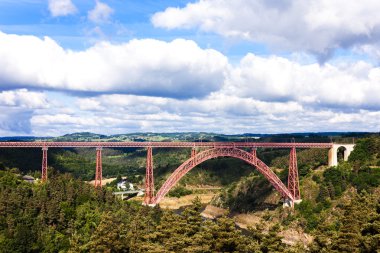 Garabit viyadük, cantal bölüm, auvergne, Fransa