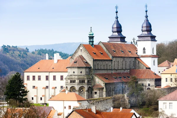 Szent Procopius-bazilika, Trebic, Cseh Köztársaság — Stock Fotó