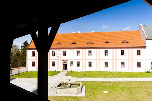 Premonstratensian monastery of Milevsko, Czech Republic — Stock Photo, Image