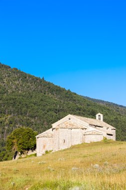 Chapel notre-dame yakınındaki vergons, provence, Fransa