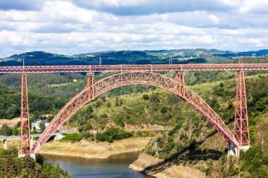 Garabit viyadük, cantal bölüm, auvergne, Fransa