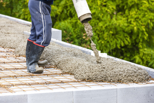 Construcción de una casa — Foto de Stock