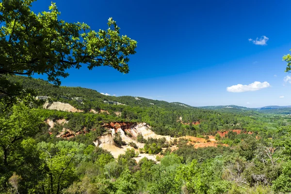 Colorado Provencal, Prowansja, Francja — Zdjęcie stockowe