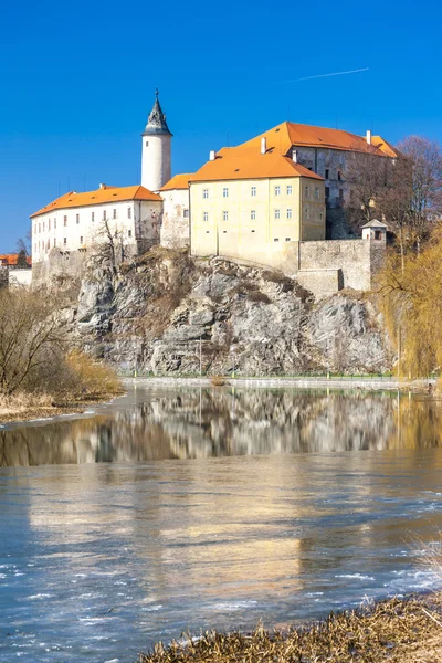 Ledec nad Sazavou замок, Чехія — стокове фото