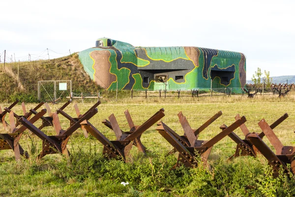 Bunker tartály közelében Satov — Stock Fotó