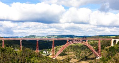 Garabit viyadük, cantal bölümü, auvergne