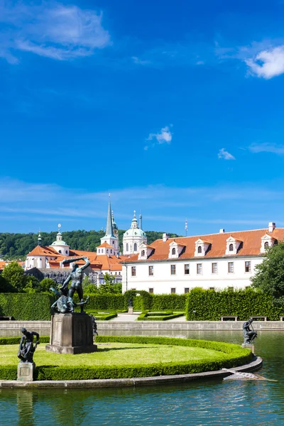 Valdstejnska сад, Прага, Чеська Республіка — стокове фото