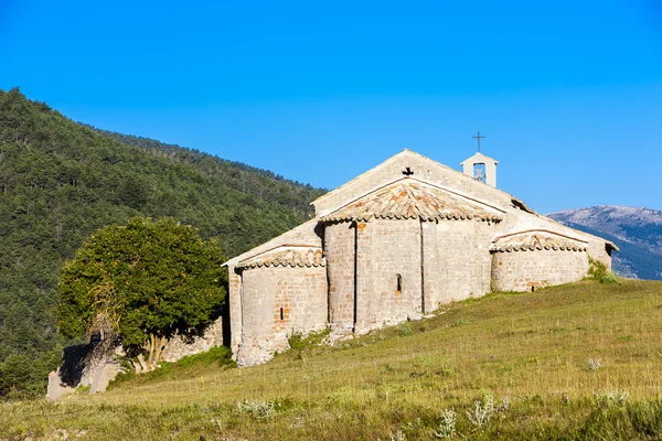 Cappella Notre-Dame vicino a Vergons, Provenza — Foto Stock