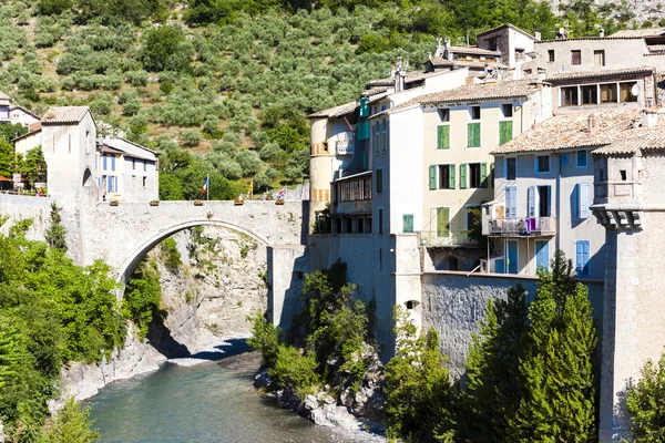 Entrevaux, Provenza, Francia — Foto Stock