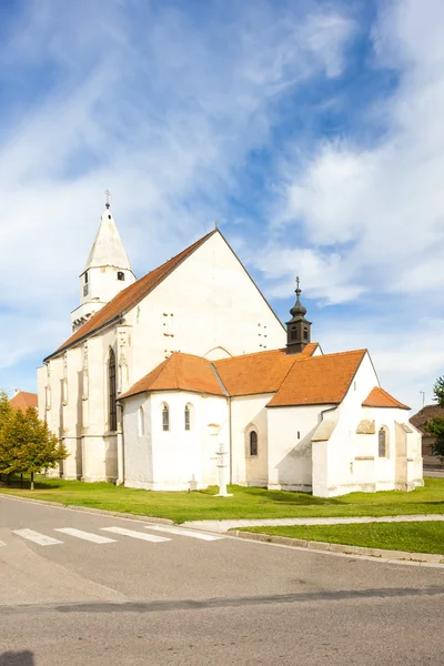 Iglesia de San Wolfgang en Hnanice, República Checa — Foto de Stock