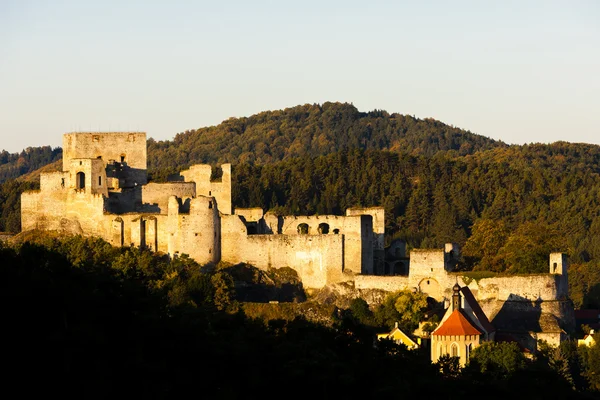 Ruiny zamku Rabi, Czechy — Zdjęcie stockowe