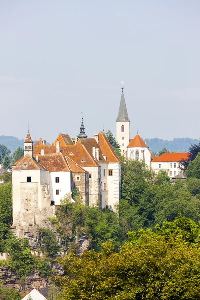 Raabs vár egy der Thaya, Alsó-Ausztria, Ausztria — Stock Fotó