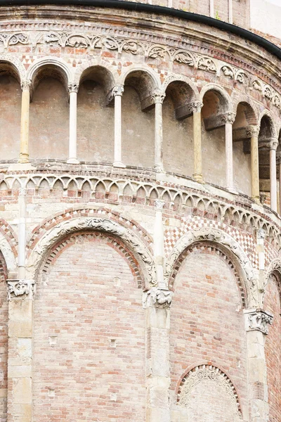 Particolare del Duomo di Parma, Emilia-Romagna, Italia — Foto Stock