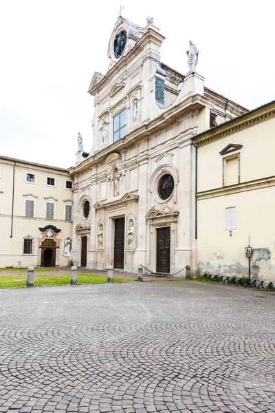 Kirche des heiligen Johannes des Evangelisten, Parma, Emilia-Romagna — Stockfoto