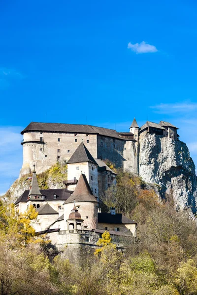 ORAVSKY kasteel, Slowakije — Stockfoto