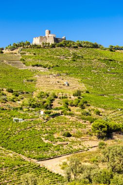Saint Elme kale, Languedoc-Roussillon, Fransa