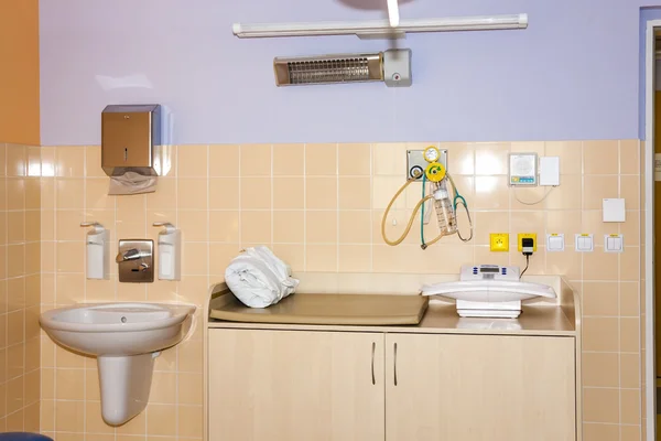 Equipo en un hospital de maternidad — Foto de Stock