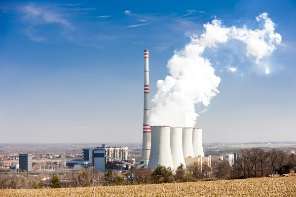 Central eléctrica, República Checa — Foto de Stock