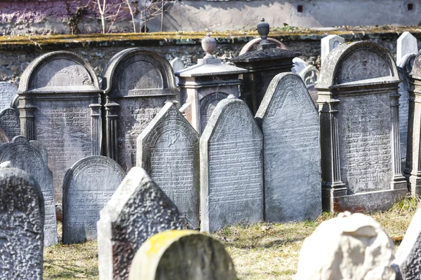 Jüdischer Friedhof, hermanuv mestec — Stockfoto