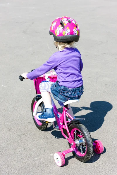 Little biker — Stock Photo, Image