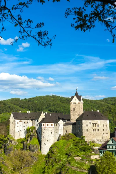 Hrad Loket, Česká republika — Stock fotografie