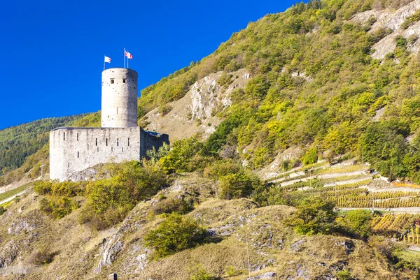 Castillo de Batiaz, Martigny, cantón Valais —  Fotos de Stock