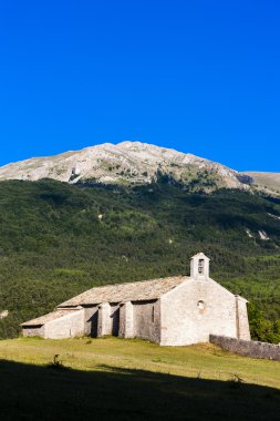 Chapel notre-dame yakınındaki vergons, provence, Fransa