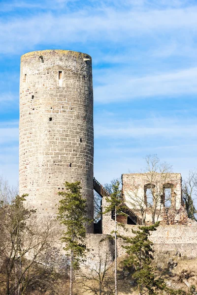 Ruinerna av zebrak slott, Tjeckien — Stockfoto