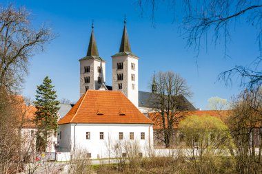 premonstratensian monastery of Milevsko, Czech Republic clipart