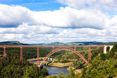 Garabit viyadük, cantal bölümü, auvergne