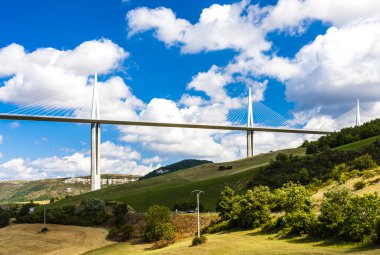 Millau Viyadüğü, aveyron, midi pyrenees