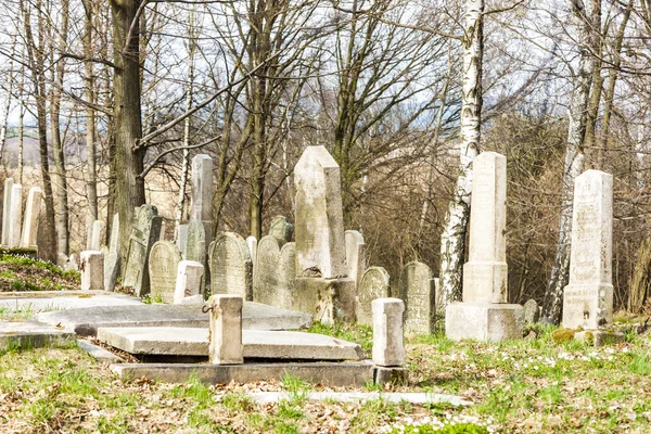 Cemitério judaico, Batelov — Fotografia de Stock