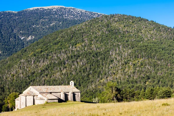 Kapell notre-dame nära vergons, provence — Stockfoto