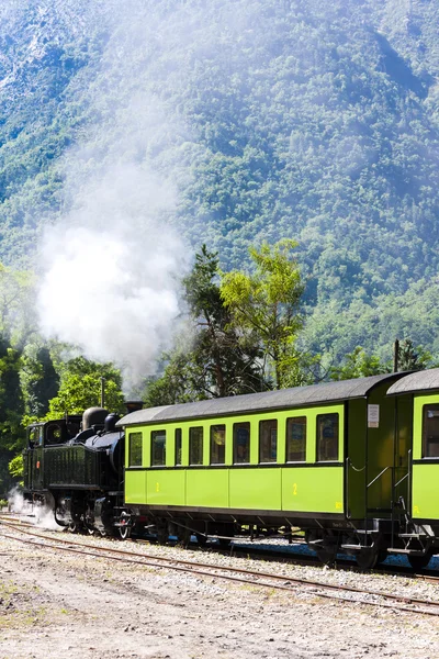 Steam train, Villars-sur-Var, Provence, France — Stock Photo, Image