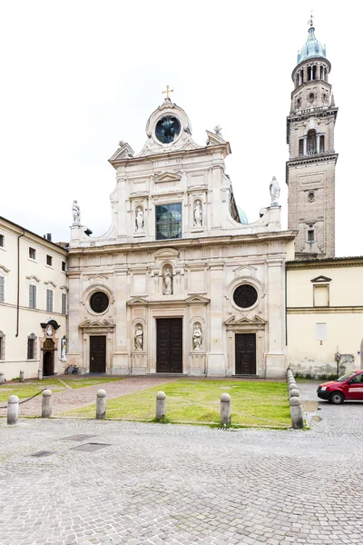Kerk van Sint Johannes de Evangelist, Parma, Emilia-Romagna, Ital — Stockfoto