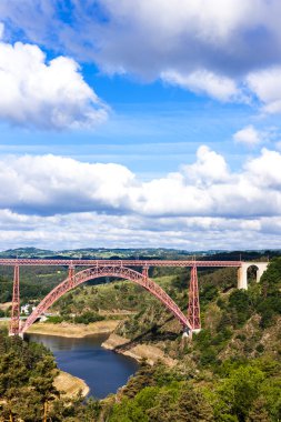 Garabit viyadük, cantal bölüm, auvergne, Fransa