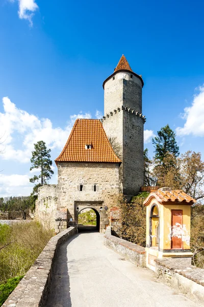 Замок zvikov, Чеська Республіка — стокове фото