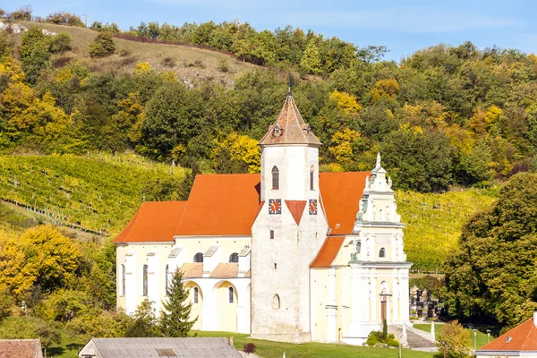 Kyrkan av Falkenstein, Fäll ned Österrike — Stockfoto