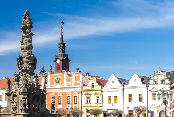 Praça de Ressel, Chrudim — Fotografia de Stock