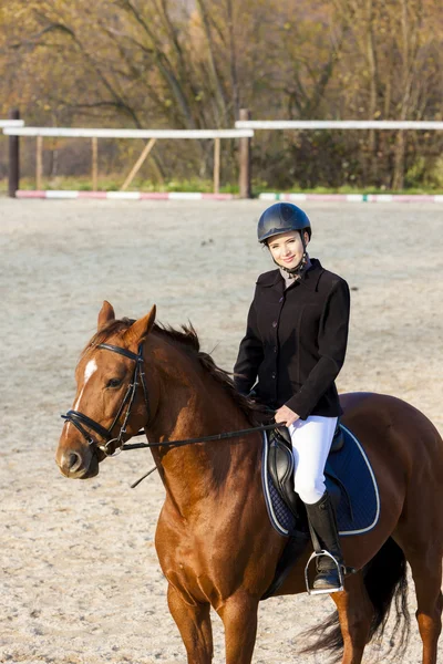 Binicilik at sırtında