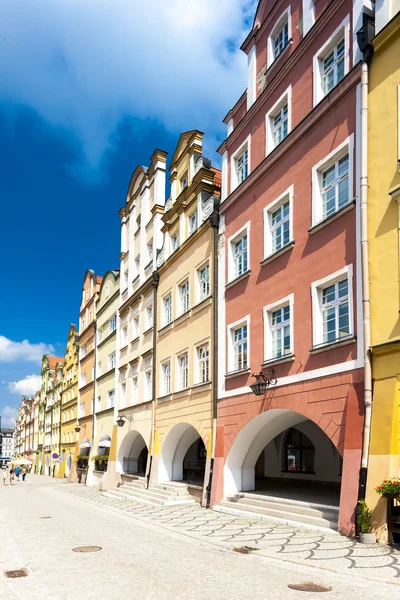 Plac Ratuszowy Square, Jelenia Góra — Zdjęcie stockowe