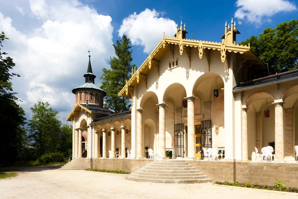 Palác Sychrov - hrad Arthur — Stock fotografie