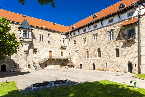 Budyne nad Ohri Palace, República Checa — Fotografia de Stock