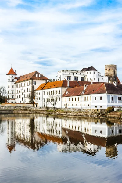 Kastély és a palota jindrichuv hradec — Stock Fotó