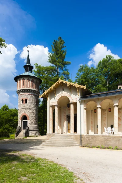 Palace sychrov - Schloss von arthur — Stockfoto