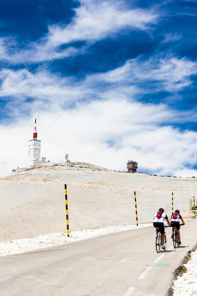 weather station on summit of Mont Ventoux, Provence, France
