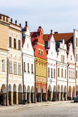 Rönesans evlerin telc, Çek Cumhuriyeti
